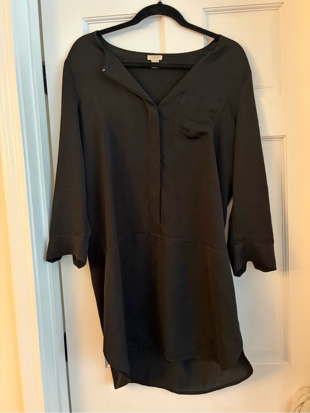 J Crew Black Tunic